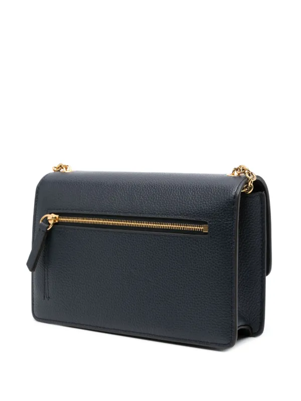 Mulberry Small Darley Shoulder Bag | Blue | FARFETCH JO