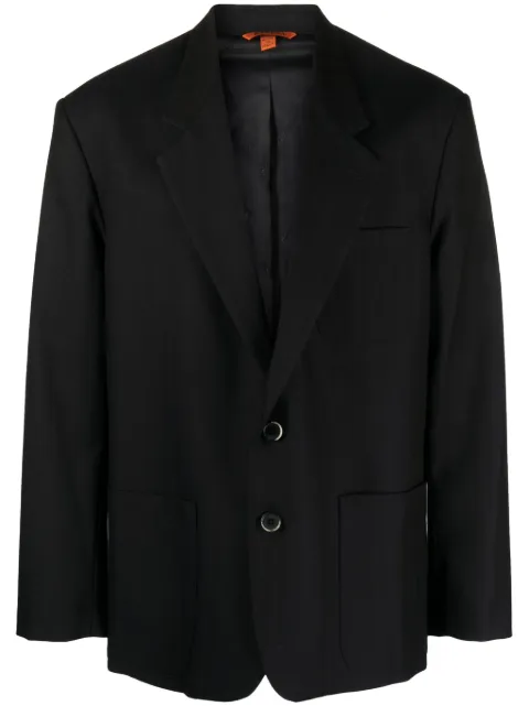 Barena tonal-striped single-breasted wool blazer