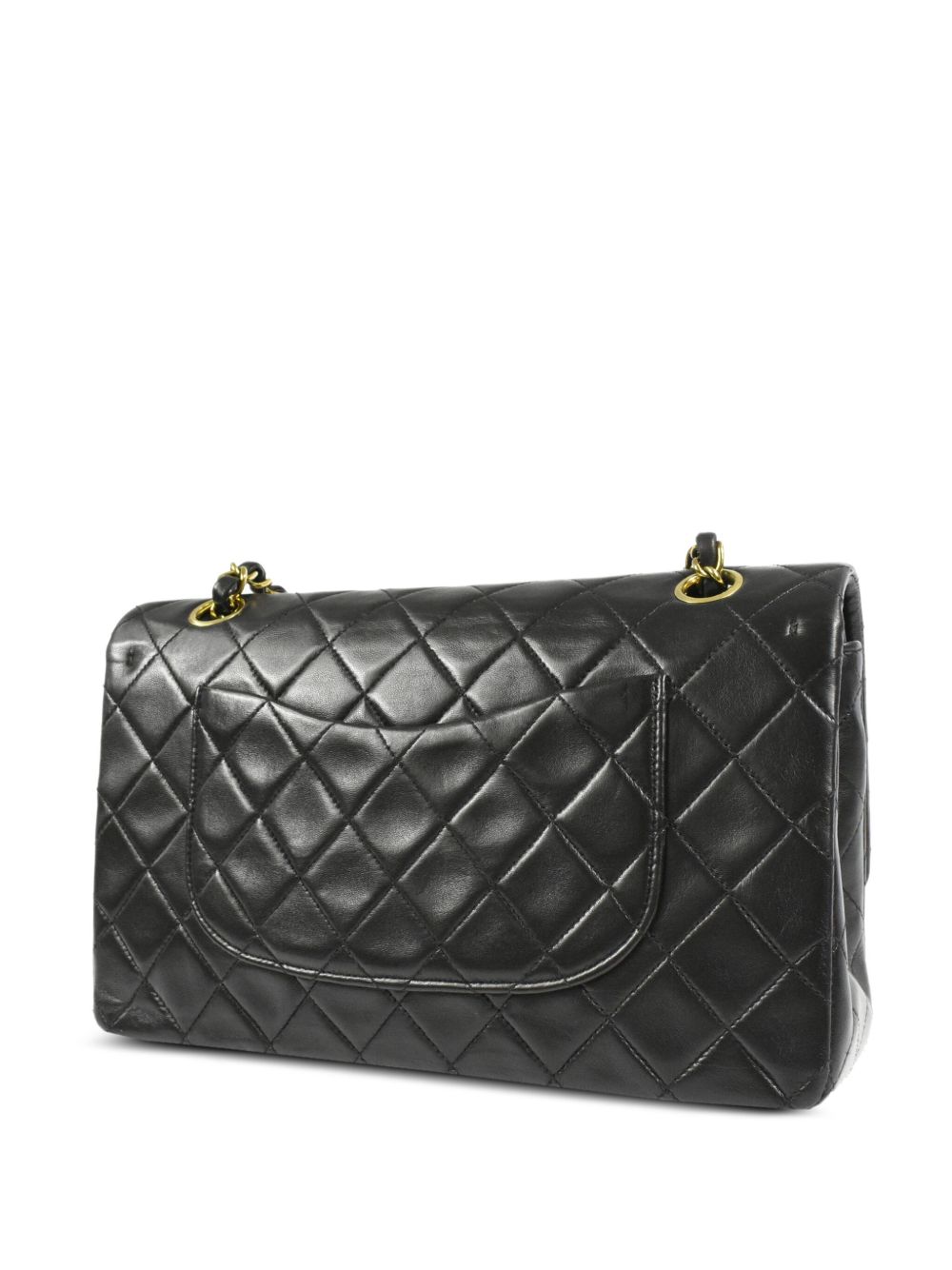 CHANEL Pre-Owned 1992 Double Flap schoudertas - Zwart