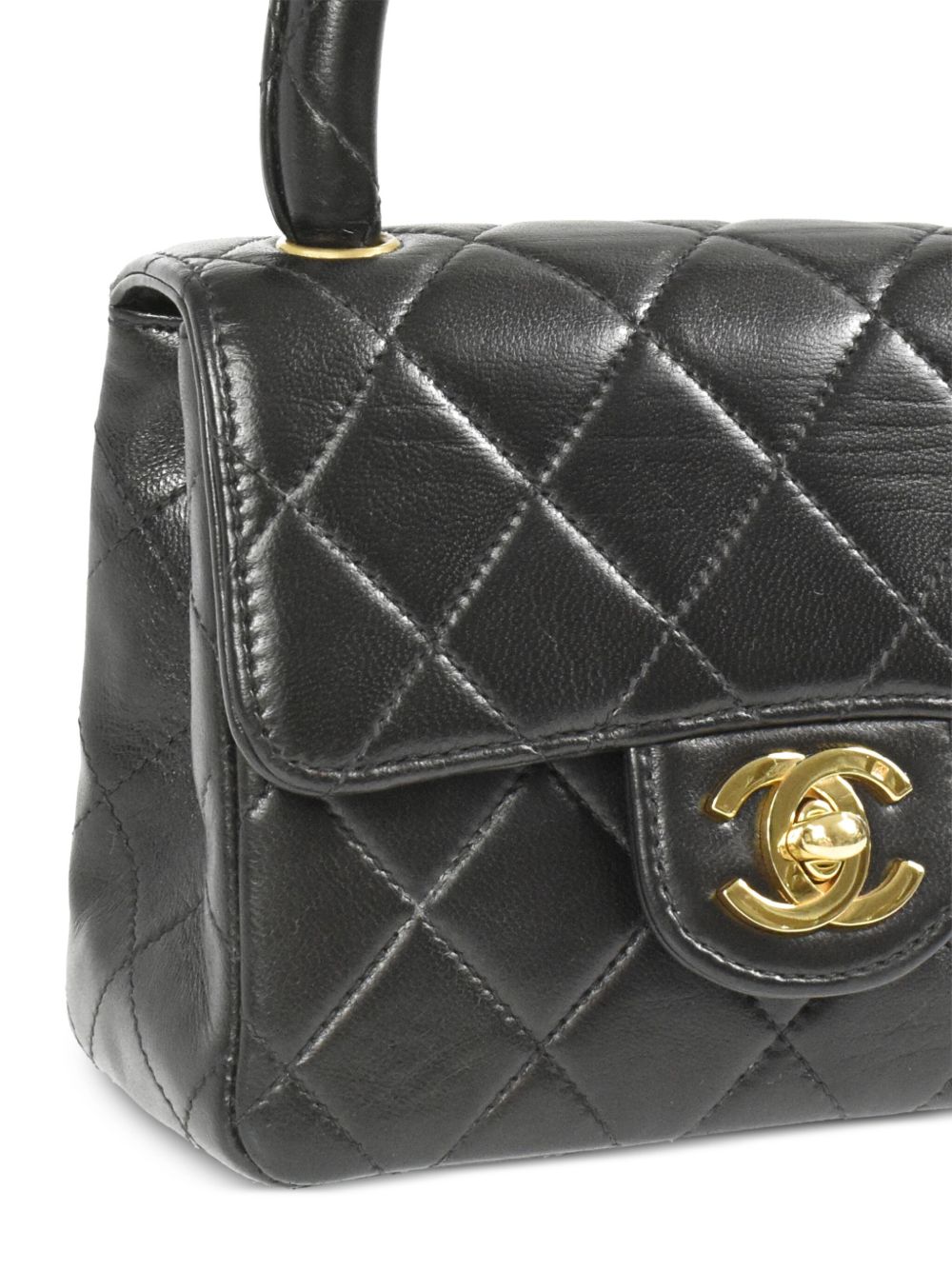 CHANEL 1990s diamond-quilted mini tote bag Women