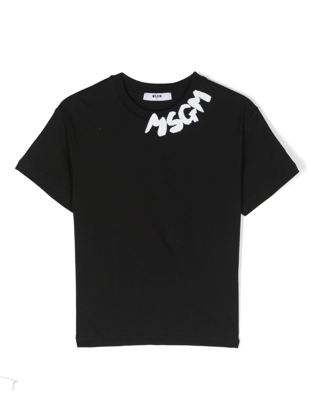 MSGM LOGO-PRINT COTTON T-SHIRT