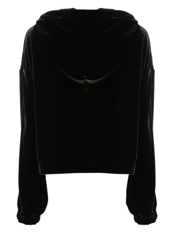 Velvet velour online sweater