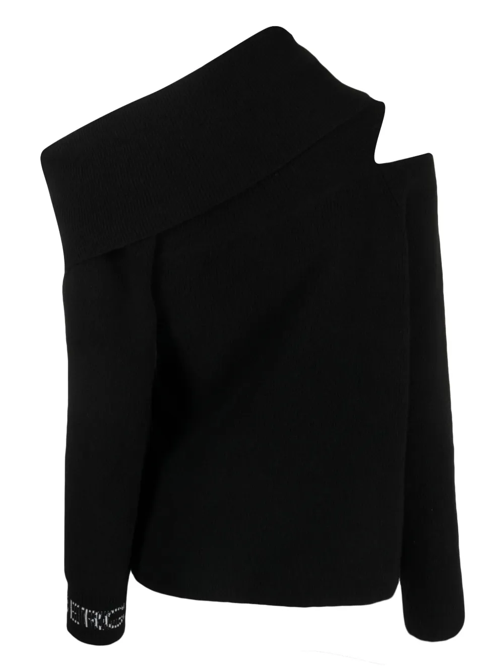 Iceberg Trui met logoprint - Zwart