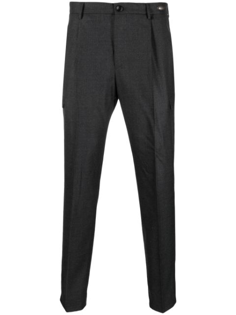 Tagliatore box-pleat wool chino trousers Men