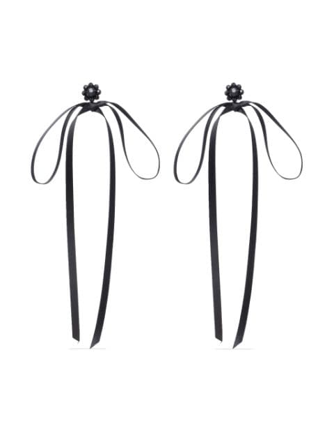 Simone Rocha ribbon-bow earrings