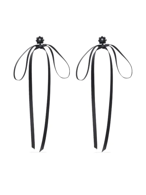 Boucles d'oreilles à nœud - Simone Rocha - Modalova