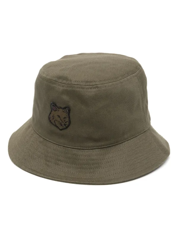 キャップ [MAISON KITSUNE GOLF] Unisex Profile Fox Bucket Hat MAISON KITSUNE GOLF] Unisex Profile Fox Bucket Hat