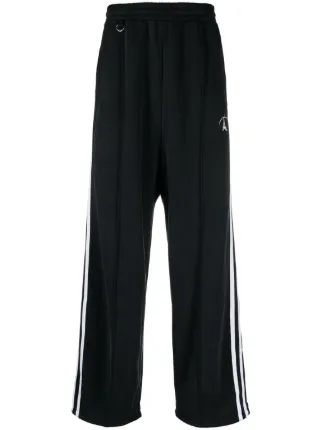 Doublet logo-embroidered stripe-detail Track Pants - Farfetch