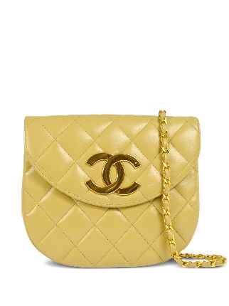 Chanel quilted hot sale shoulder bag