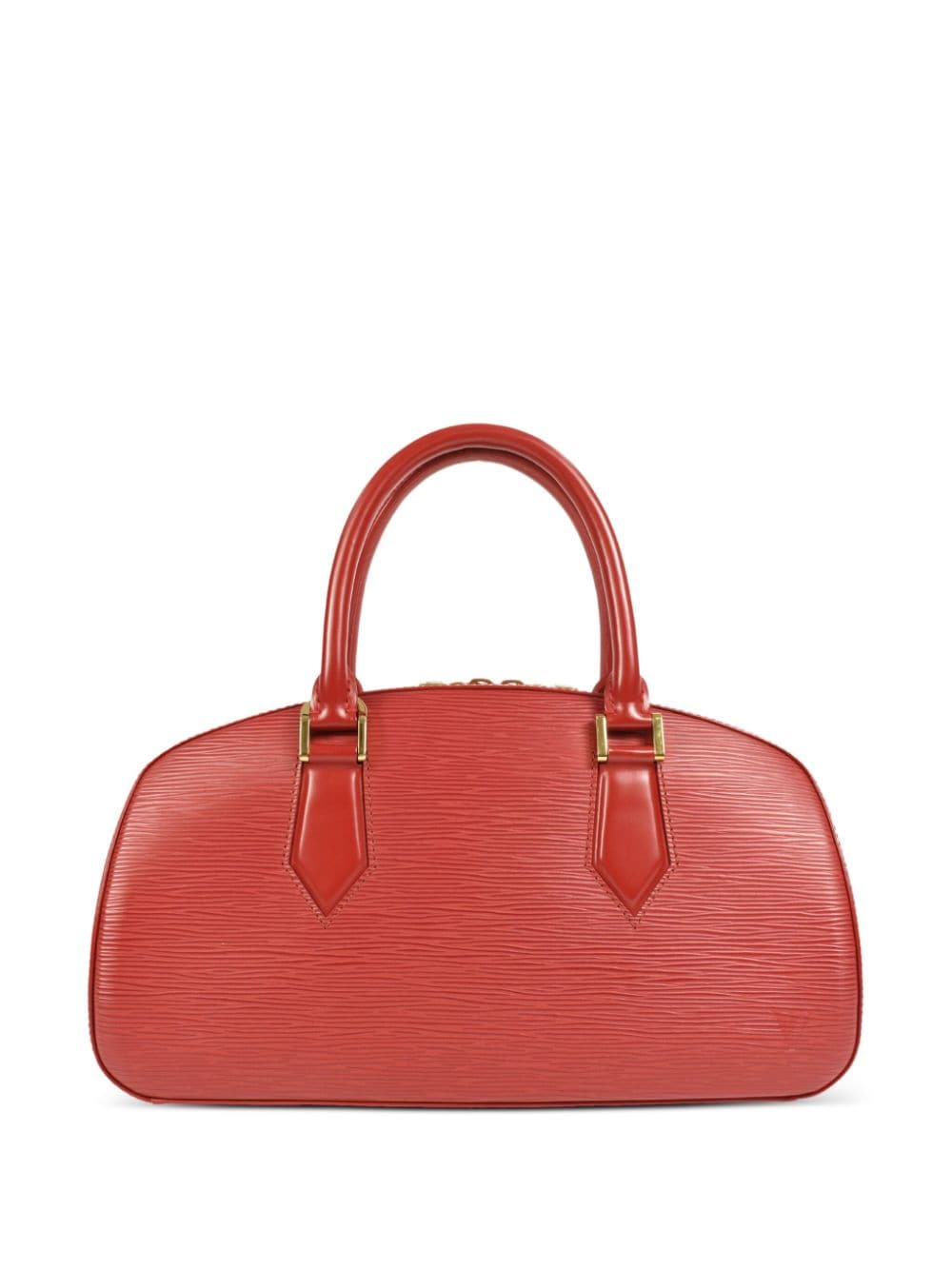 Pre-owned Louis Vuitton 2005  Epi Jasmin Handbag In Red