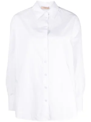 We11done high-neck Collar Shirt | White | FARFETCH
