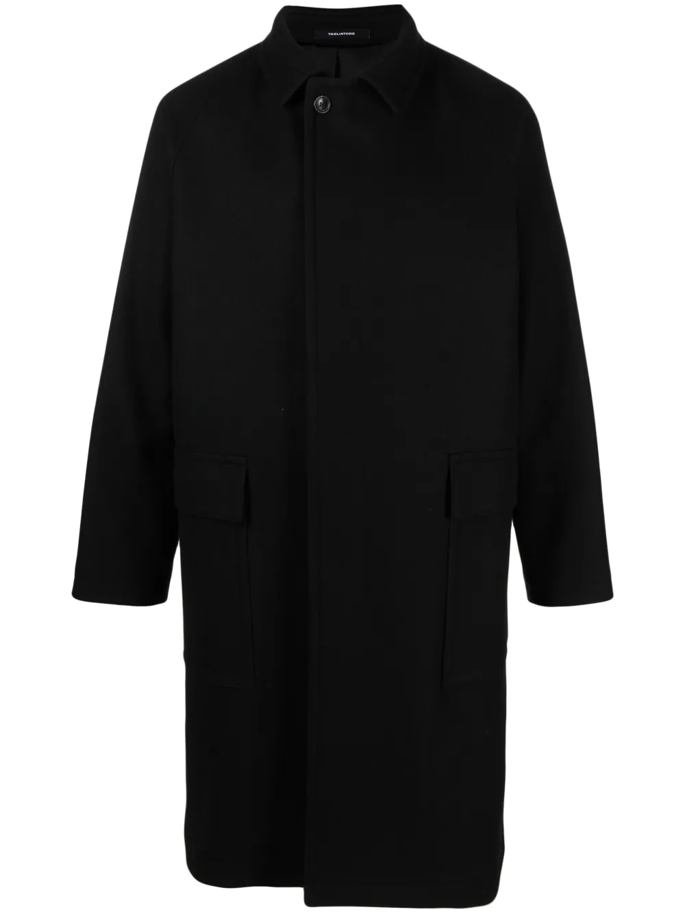 Tagliatore abrigo con botones | negro | Image 1