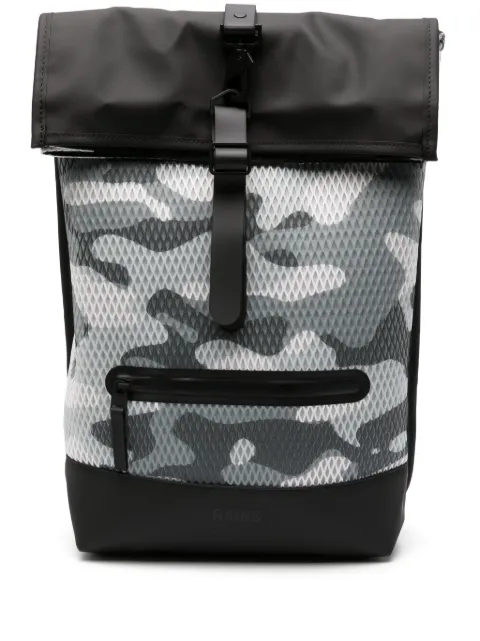 Rains sac à dos à imprimé camouflage