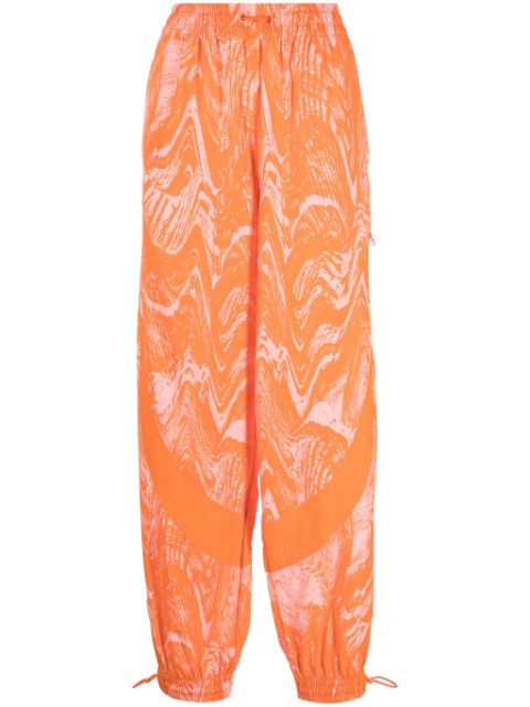 adidas by Stella McCartney wood-print track pants Women