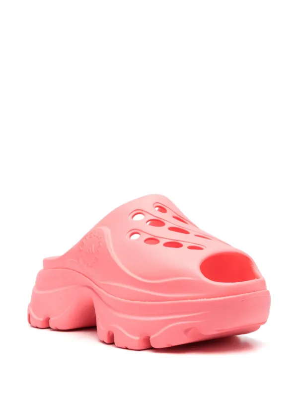 Adidas By Stella McCartney ロゴ クロッグサンダル | ピンク