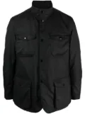 Barbour Ogston waxed cotton jacket - Black