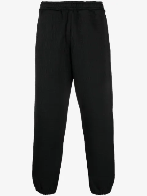 Moschino logo-pattern elasticated-waistband track pants