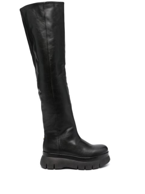 ISABEL MARANT knee-high leather boots