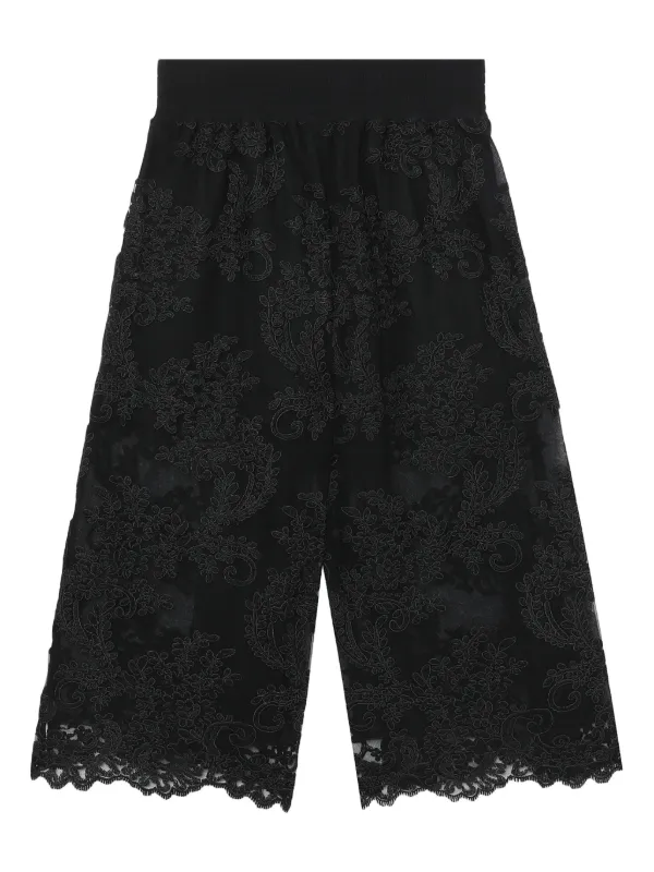 Simone Rocha レース ショートパンツ | ブラック | FARFETCH JP