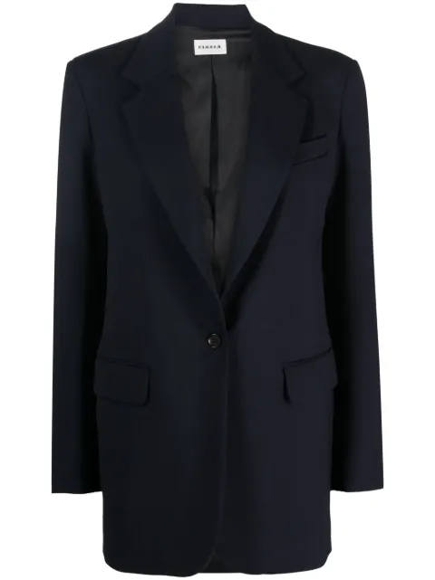 P.A.R.O.S.H. single-breasted wool-blend blazer