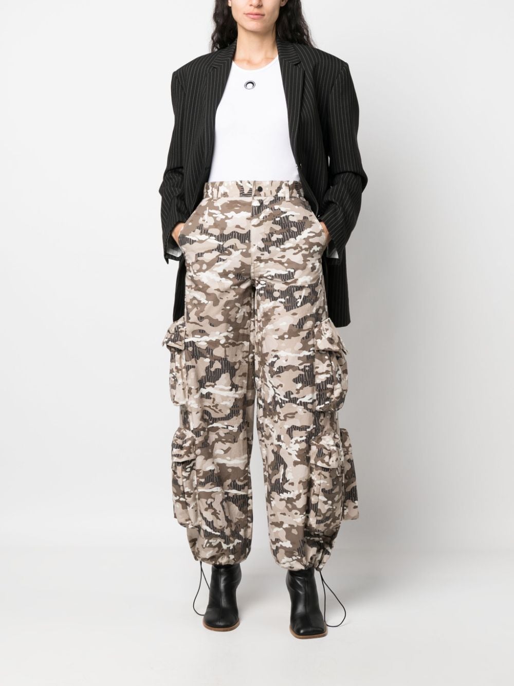 Image 2 of AMIRI camouflage-pattern cotton cargo pants