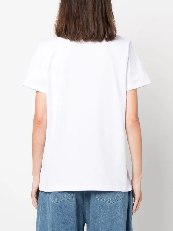Barrie B-logo T-shirt | White | FARFETCH AZ