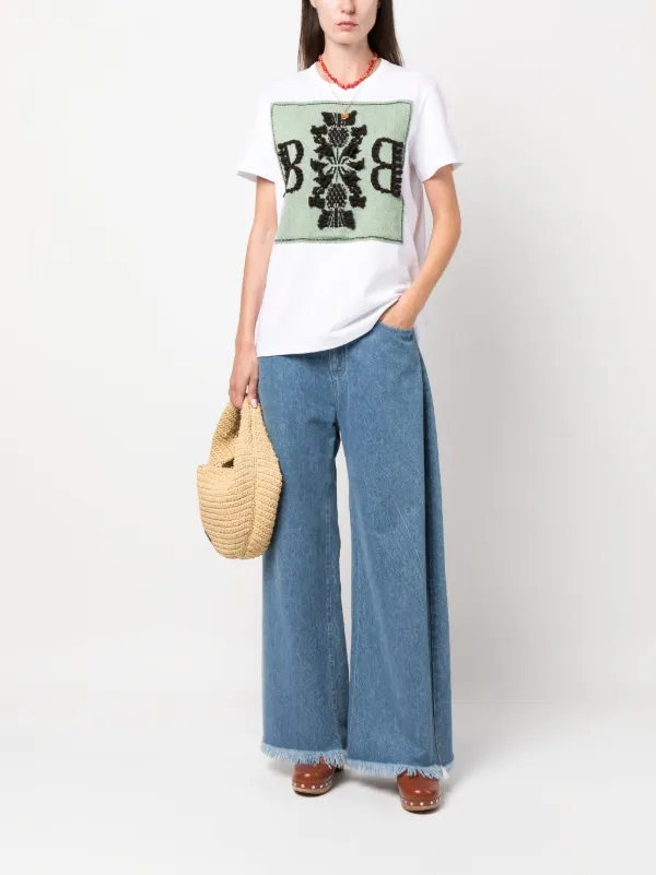 Barrie Bロゴ Tシャツ | ホワイト | FARFETCH JP