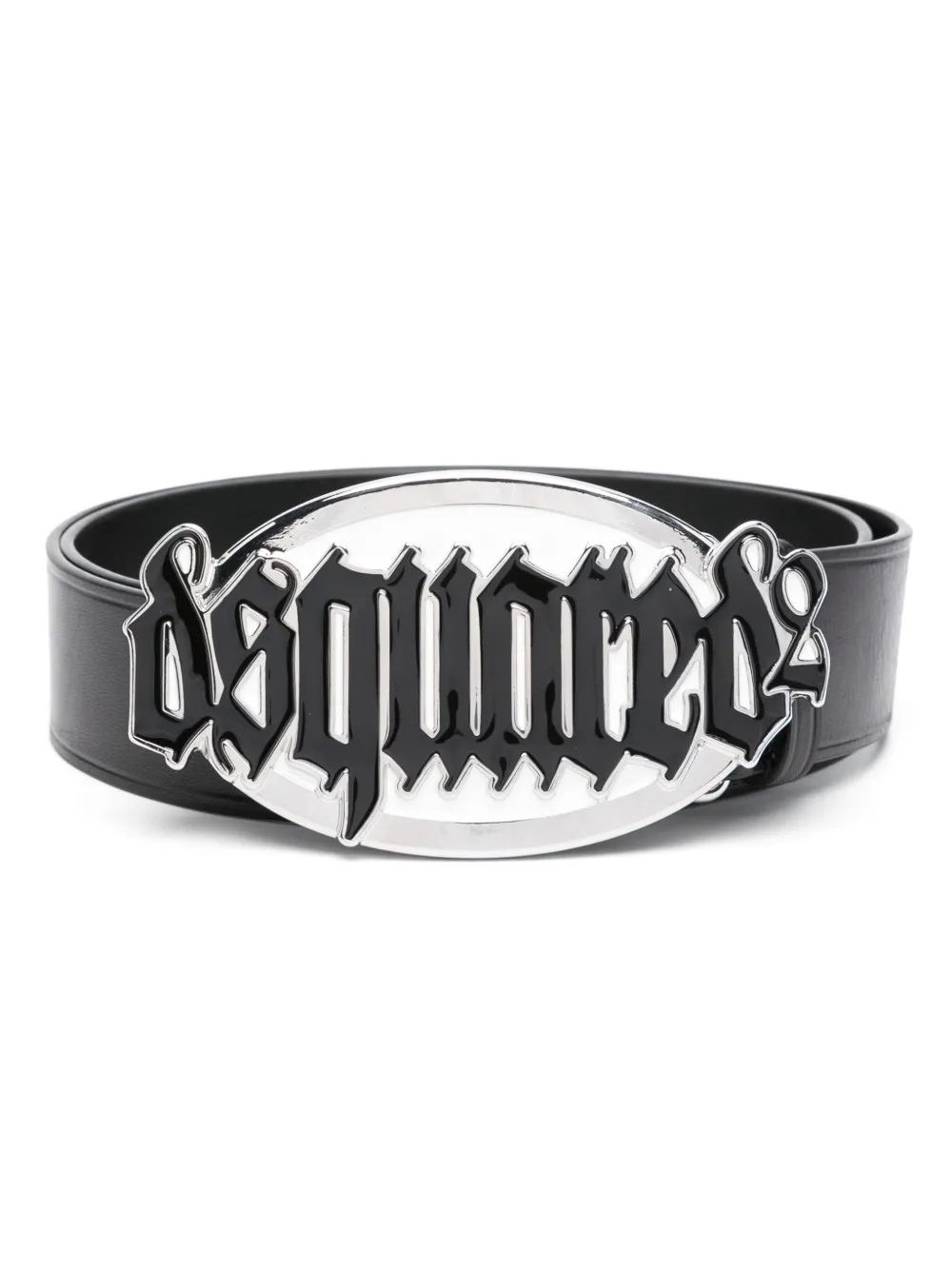 Dsquared2 Gothic logo-buckle Leather Belt - Farfetch