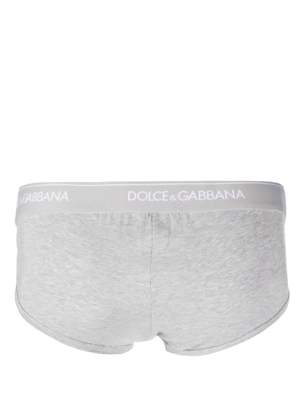 Dolce & Gabbana ブリーフセット Dolce & Gabbana ロゴ ブリーフ セット | グレー | FARFETCH JP