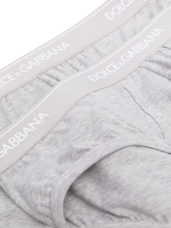 Dolce & Gabbana ロゴ ブリーフ セット | グレー | FARFETCH JP