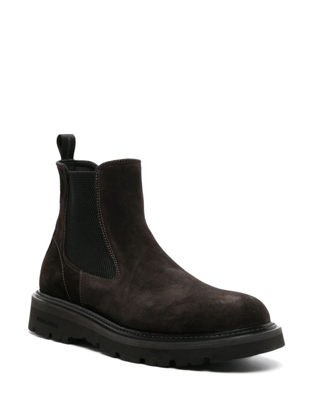 Woolrich suede-leather ankle boots - Bruin