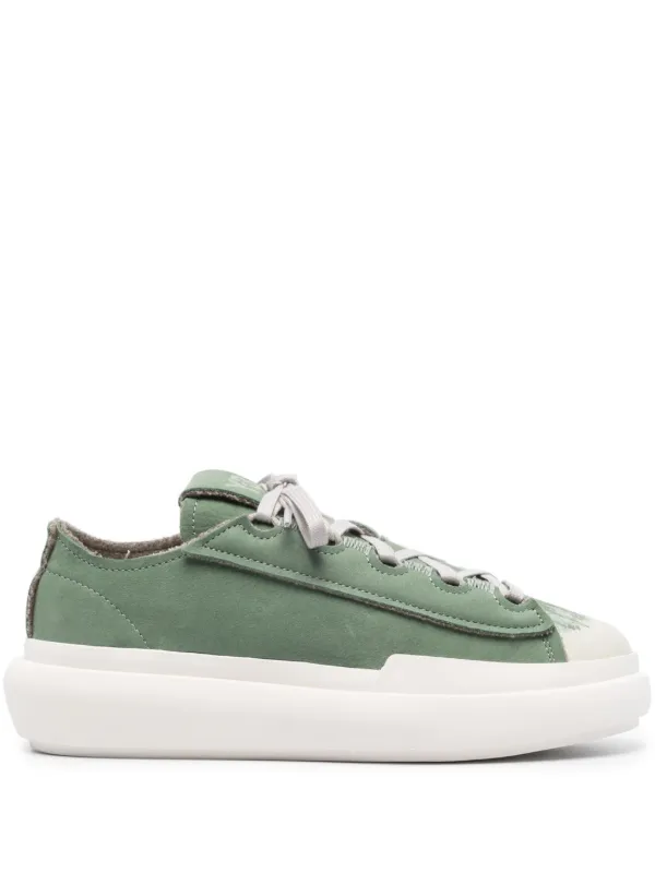 Y-3 Nizza Low Leather Sneakers - Farfetch