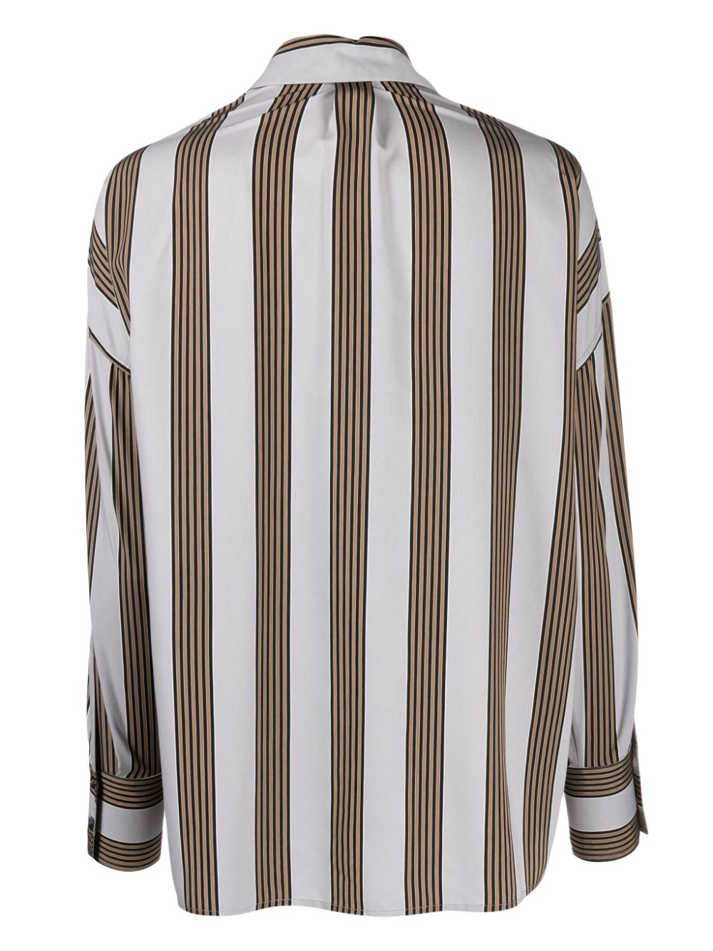 Tela striped long-sleeve shirt - Grijs