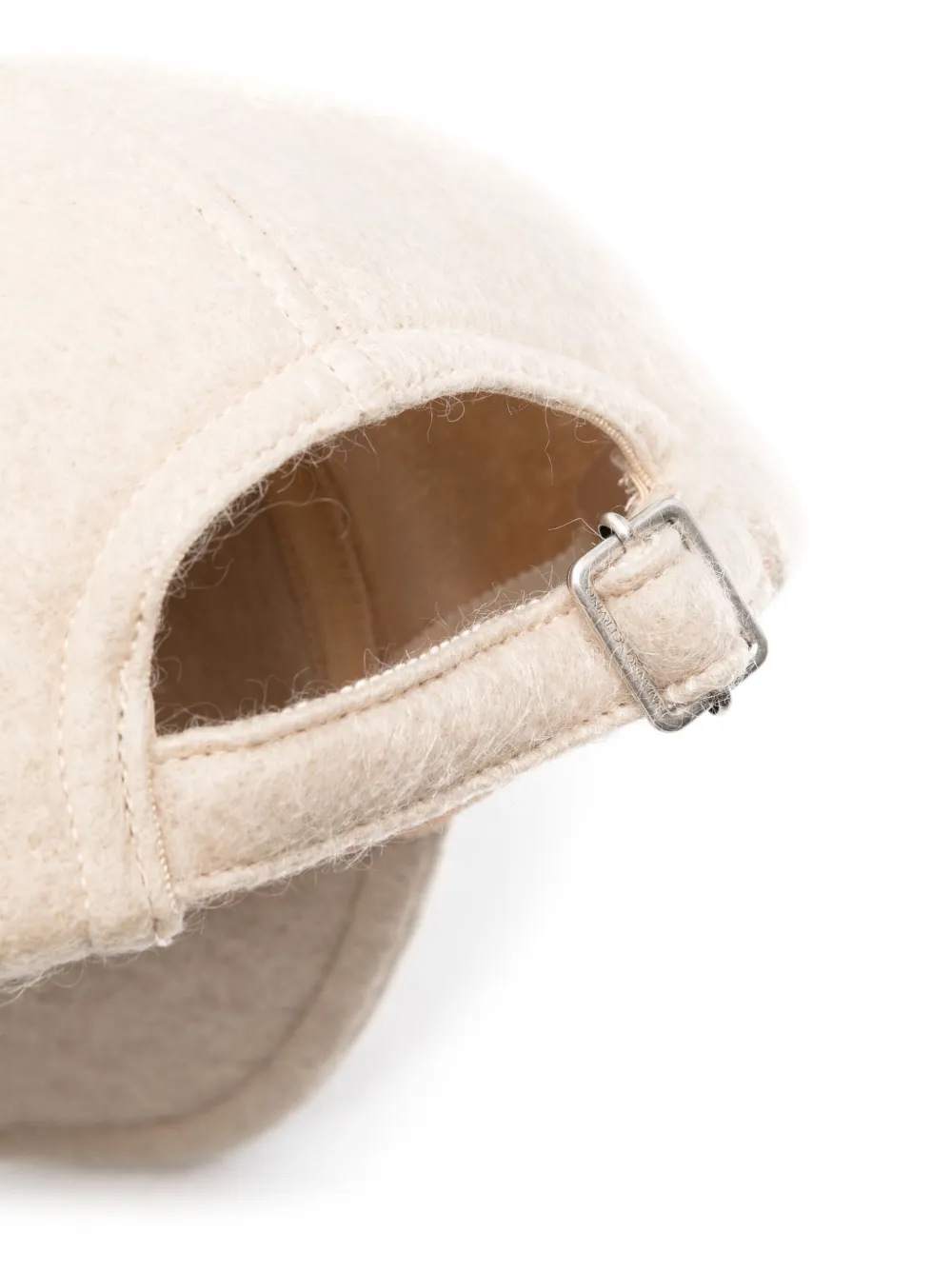 Ermanno Scervino Pet met borduurwerk - Beige