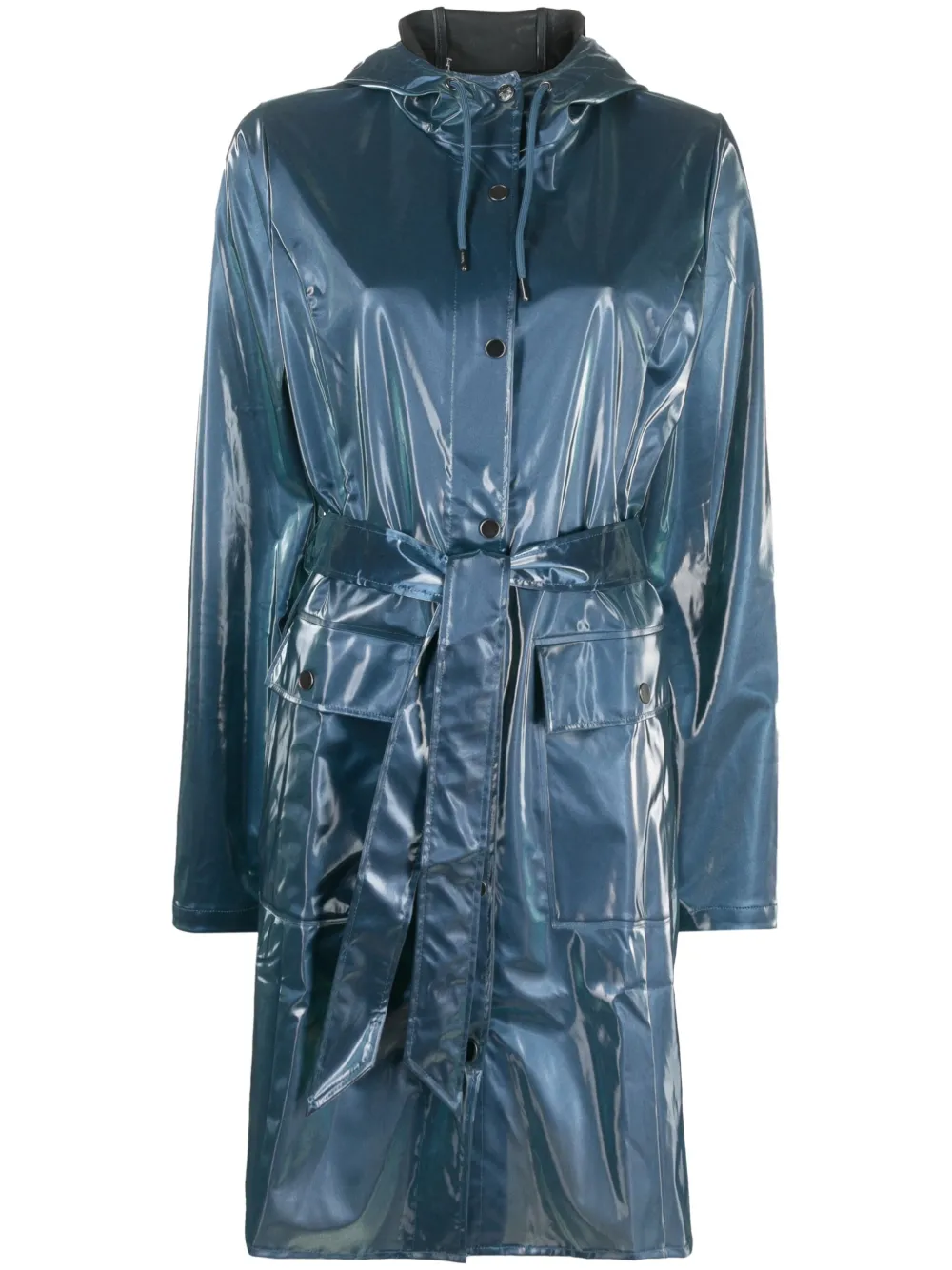 Rains sale glossy jacket