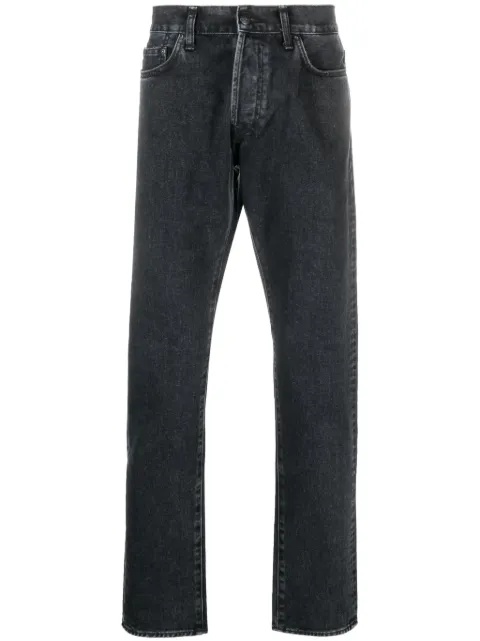 Carhartt WIP mid-rise straight-leg jeans