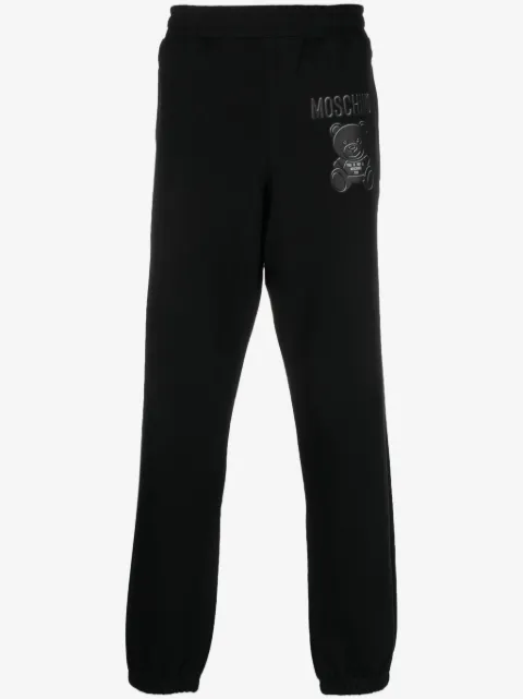 Moschino Pantaloni sportivi con stampa