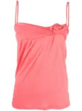 Christian Dior Pre-Owned 1990s knot-embellished camisole top - Pink