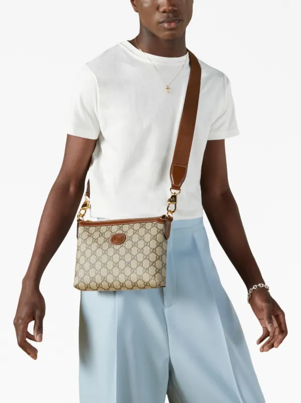 Gucci khaki bag deals