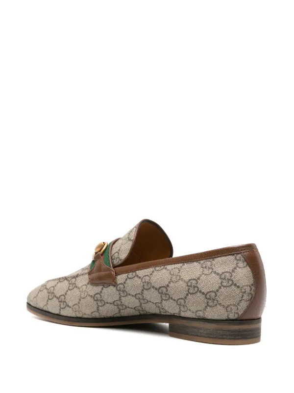 Gucci gg web loafer sale