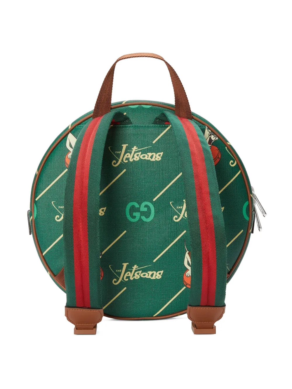 Gucci Kids X Jetsons round backpack - Groen