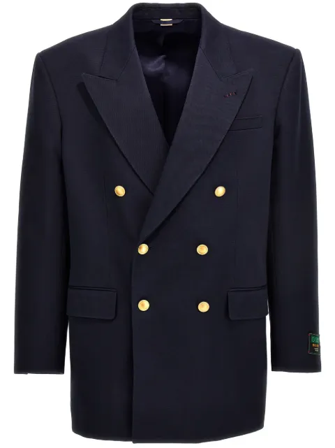 Gucci double-breast cotton jacket