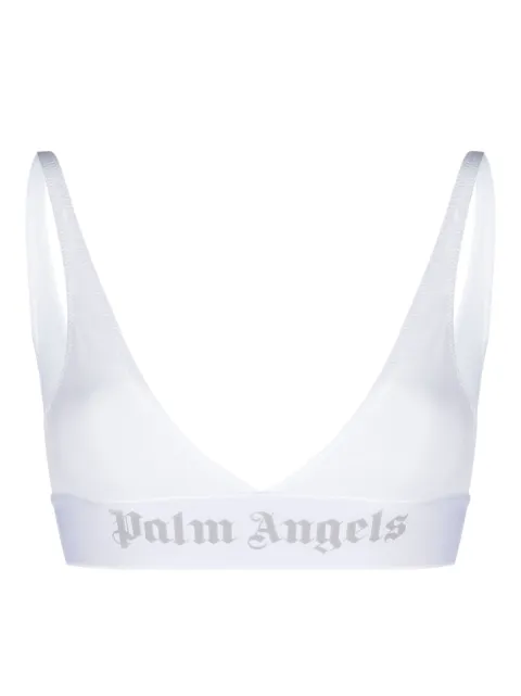 Palm Angels brasier estilo triángulo con ribete del logo