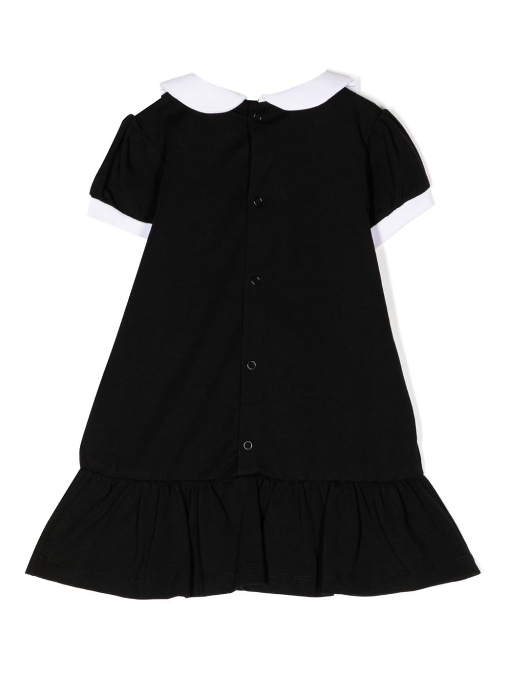 Aigner Kids bag-print short-sleeve dress - Zwart