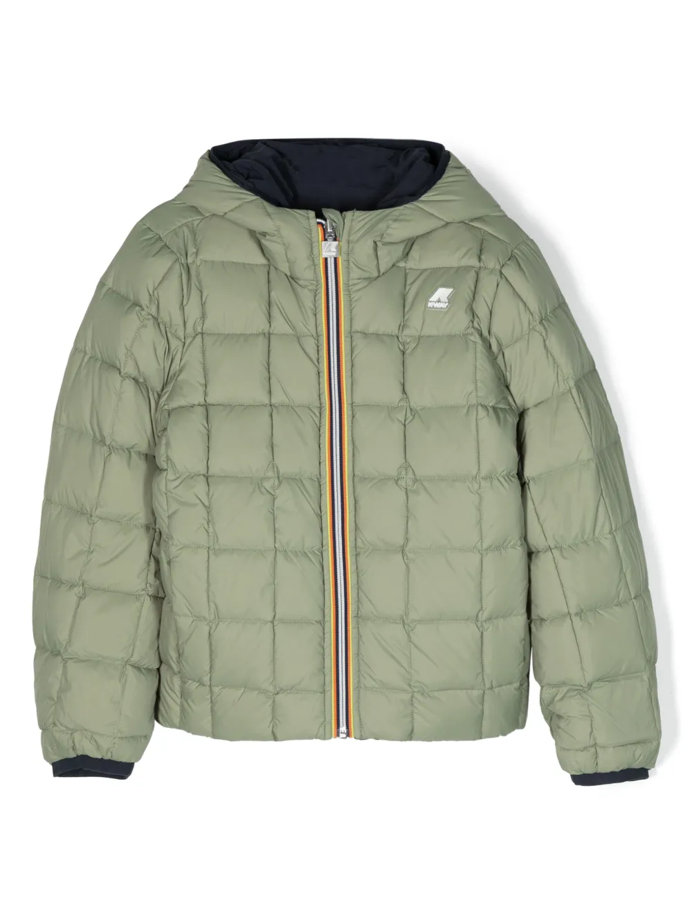K-Way Gewatteerd jack Blauw