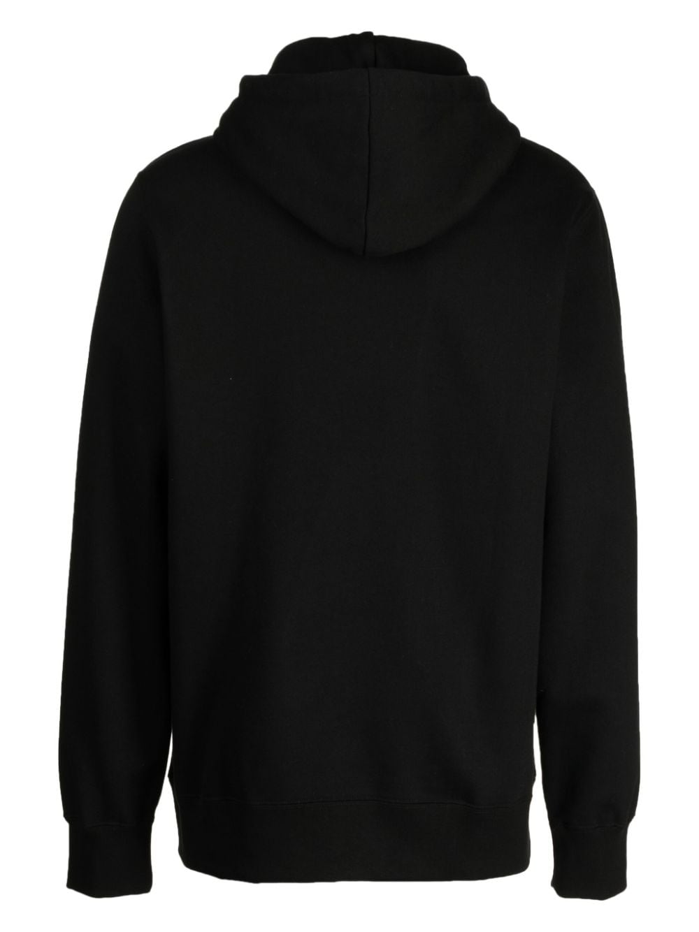 Wood Wood Ian cotton hoodie - Zwart