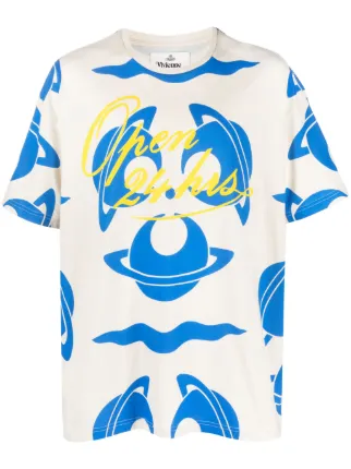 Vivienne Westwood プリント Tシャツ | ニュートラル | FARFETCH JP