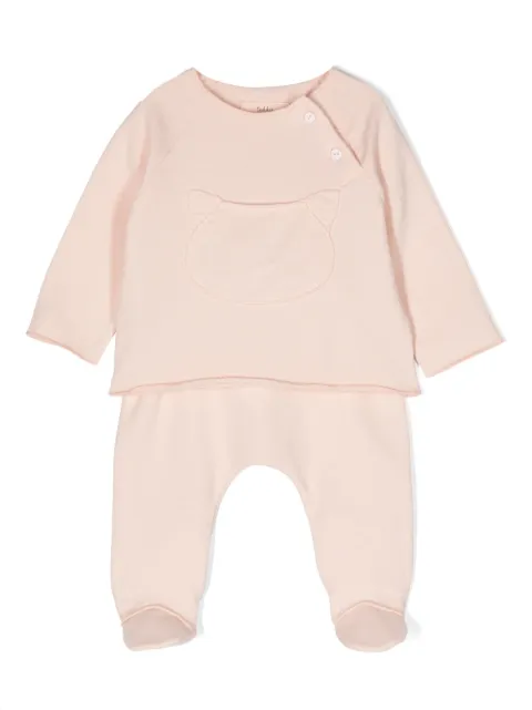 TEDDY & MINOU long-sleeve cotton trousers set
