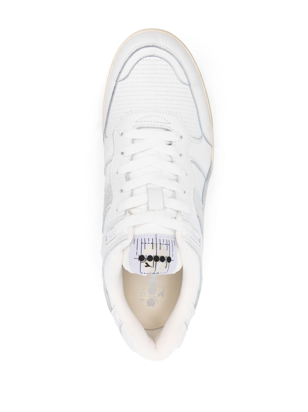 Shop Diadora B.560 Heritage Low-top Sneakers In White