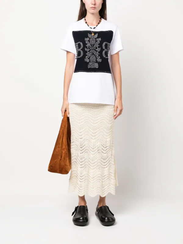 Barrie Bロゴ Tシャツ | ホワイト | FARFETCH JP